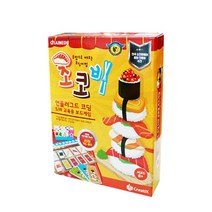 +[플렉스온]+초밥으로 배우는 코딩비법 : 초코비 보드게임 3F 교육용 완구 비보드+[FLEXON]+