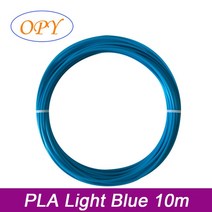 3D 프린터 펜 필라멘트 Pla 리필 10 미터 플라스틱 실크 대리석 빛나는 나무 금은 구리 매트, PLA Light Blue 10m_CHINA, 32 PLA Light Blue 10m, 상세 설명 참조29