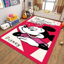 아기 체육관 신생아 유아 놀이 놀이방 매트 베이비 장난감 Disney Minnie Mickey Baby Play Mat Crawling Children Room Decor Rug, [09] 5