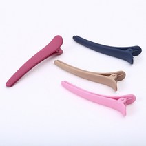 고래백화점 파스텔컬러 헤어집게핀, 딥핑크