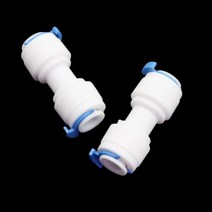 농사 원예 워터 커넥터 스트레이트 슬립 잠금 장치 5 개 1/4 인치 퀵 관개 버트 공압 파이프 연결 피팅 6mm 정원 물, 4분의 1