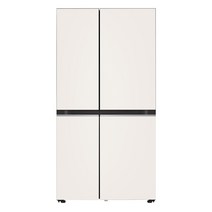 LG전자 S834MEE10 디오스 냉장고 베이직 오브제컬렉션 베이지 832L, 단품
