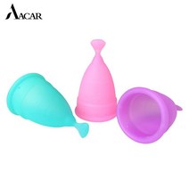 생리컵 생리컵추천 위생생리컵 1pcs 여성 컵 여성 위생 생리 레이디 컵 학년 실리콘 생리 컵 건강 관리 기간 컵, 핑크