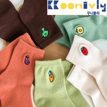 꾸니블리 동물친구들이 예쁘게 자수되있어요 넘넘 예뻐요! 5켤레세트 9900 놀라운가격@@@@