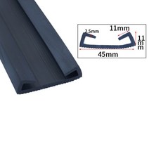 고무 씰링 스트립 클램프 보호 패드 방수 및 방진 버퍼 탱크 스트랩 후프 기계식 가장자리 카드, [10] 10, [01] 1 Meter