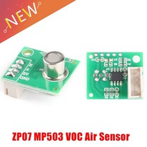 가스 누출 누설 측정기 감지기 휴대용 zp07 mp503 대기 오염 센서 모듈 zp07-mp503-4voc 대기 질 감지 모듈 zp07 센서 저전력 소비, 없음