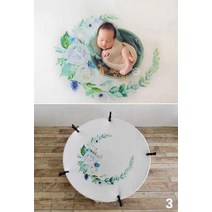빈백 빈백의자 쿠션의자 싱글소파신생아 사진 소품 꽃 담요 포즈 패브릭 Beanbag 배경 스트레치 Photoshoot, 03 3