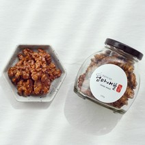 엄마애뜰 수제강정 호두강정 호두정과 답례품 어르신간식 수제간식 수제선물 500g, 1개
