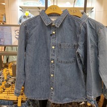 닉스키즈 레글러핏 긴팔셔츠