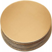 10 x 10 x 0.25 inches Gold Fox Run 48737 12-Piece Cardboard Scalloped Cake Circle Base 10 x 10 x, 1