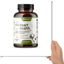 SNAP Heart Health 심장건강 혈압 서포트 바이오페린 90캡슐