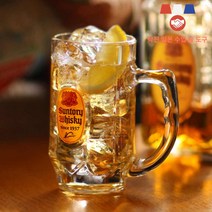 산토리가쿠빈 위스키잔 하이볼, 투명 미디엄 사이즈 380ml, 1개