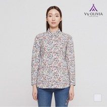 올리비아로렌 [비비올리비아] 플라워 프린트 블라우스 VVCNLWS2211