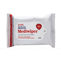 픽W7E236F도매 BTM 메디와이퍼 안전한 살균 소독 티슈 20매 세정 세척 휴대용 세척, 1, 1