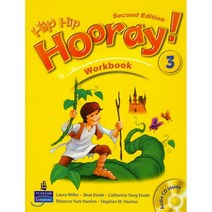 Hip Hip Hooray 3 : Workbook + CD (For Asia), Pearson Longman, 9789888644353, Pearson Education