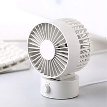 소음적은 사무실용 미니선풍기 차박 야외용 캠핑, 상세페이지참조, 파스텔블루