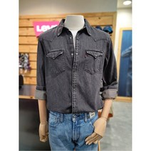 [리바이스] [W몰 ] 남성 Levis 웨스턴 햄프 데님셔츠 그레이 85744038