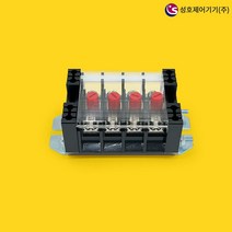 성호제어기기 4P 단락 회로부 단자대 SH-CTB-F-04 COMMON 고정식단자대, 1개