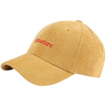 야구모자 [라온] B775 시그니처 자수 골덴 볼캡