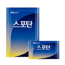 KCC 페인트 스포탄고경질바닥재 : 우레탄 바닥재 중도 중금속미함유 주차장 병원 공장 녹색 회색 20KG, 회색(ECO)