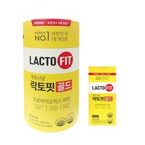 종근당건강 락토핏 생유산균 골드 50포+30포증정용, 4세트