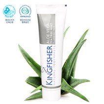[킹피셔] 내추럴 치약 알로에베라 티트리먼트 100ml, 단품
