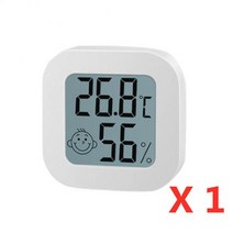 Tuya Zigbee 3.0 Alexa Google Assistant 용 LCD 디스플레이 지원 스마트 홈 온도계 온도 및 습도 센서, 1PC