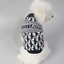 반려동물 강아지 고양이 용품 디자이너 개 스웨터 애완 동물 옷 슈나우저 Bankstown 불독 고양이 스웨터 강아지 옷, 05 XL, 02 Style 02