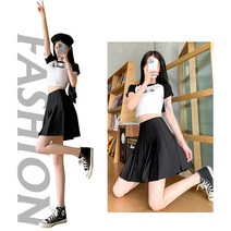 [무료배송]무지밴드플리츠 스커트 주름치마 테니스스커트 체리루 20대SKIRT