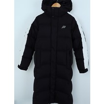 W(S)빈폴 패딩 점퍼자켓 롱 블랙 오리털