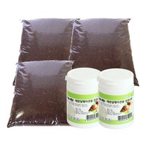 벅스앤미 코코피트3봉 달팽이사료2통 묶음, 240g, 6L, 3세트