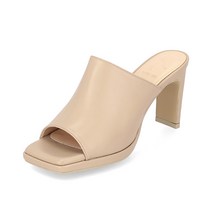 엘칸토 인텐스 여성 세련된 와이드 뮬 8cm LCWW01I226