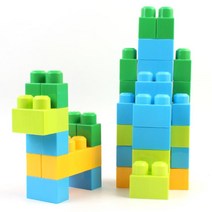 쉽게 끼워지는 돌아기 입에도안전 유아빅블럭 상상력 균형감각 탐구력 어린이집