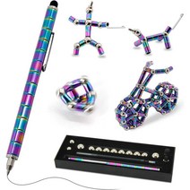 자석볼펜 학습도구 강력 스터디 다기능 문구, 표준 A