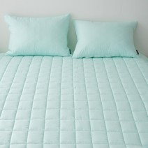순면 침대패드 (SS/Q) all cotton bed pad, 민트