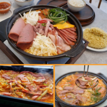 부대찌개맛집 장금수 부대찌개 황금레시피 밀키트 2-3인분 간단 술안주 캠핑 요리 음식 집들이 간편조리식품