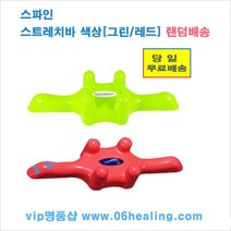 정품판매/그린인월드 스파인 스트레치 바 1개 척추전용/칼라는 그린/레드핑크로 랜덤으로 배송