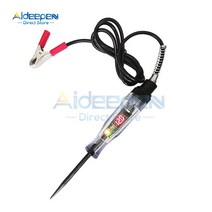 메가테스터기 멀티미터기 전기검진기 비접촉검전기 누전 전기 자동차 트럭 전압 회로 테스터 3V 6V 12V 24V, 02 3-36V Black Display