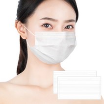 와이앤지 대형 성인용 멜트블로운 화이트마스크 GH 50매 마스크, 1팩