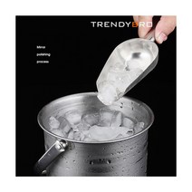 스텐 플라스틱 PC 스쿱 스테인레스 플라스틱 얼음스쿱 주걱, 2. 스테인레스 스쿱