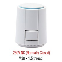 230V NO NC 전기 열 액추에이터 밸브 헤드 온도 조절기용 매니 폴드 언더 플로어 난방 라디에이터 정상, 10 C20 NC_01 230V NO