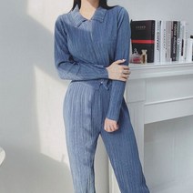 [무료배송]베이직 집업 밴딩팬츠 2종 SET 플리츠 봄 가을 긴팔 벨벳 여성 캐쥬얼 트레이닝 코디세트