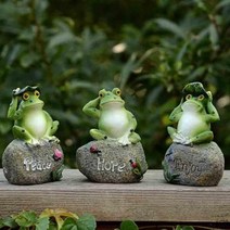 [NATURE] 개구리 장식 홈 미니어처 모델 동물 정원 평화 희망 잡화 기타 생활 가정 집안 용품 물품 N T : 245A4B+1179, NATURE 쿠팡 개구리Enjoy BL11624