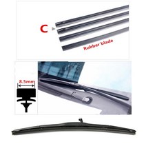 메르세데스-벤츠 자동차 와이퍼 블레이드 삽입 고무 스트립 리필 w211 w203 w204 w163 w124 w210 w202 w220 w209 w212 w245 w205 w201, [01] 14