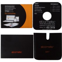 표면거칠기 표준시편 선반 가공 Flex Bar 외면형, Elcometer E125-2 쇼트 블라스팅