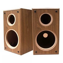 나무 오디오 외부스피커통 우드박스 스피커 케이스, 블랙나뭇결1개