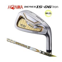 혼마 베레스 3스타 IS-06 아이언 단품 ARMRQx47 4번 5번 6번 AW SW 남성용, 5-SR