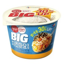 CJ더마켓 탕비실 업소용 식당용 PC방 탑티어 햇반컵반 BIG치킨마요덮밥 간편식 컵밥 국밥 냉동밥 솥밥 점심 도시락 313G, 12개