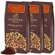 Godiva 고디바 커피 헤이즐넛 그라운드 284g x3팩