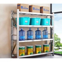 베란다 스텐 선반 다용도실 조립식 앵글 스텐 모듈 랙, 상세 페이지 참고, 201 스텐(1800x400x2000mm )